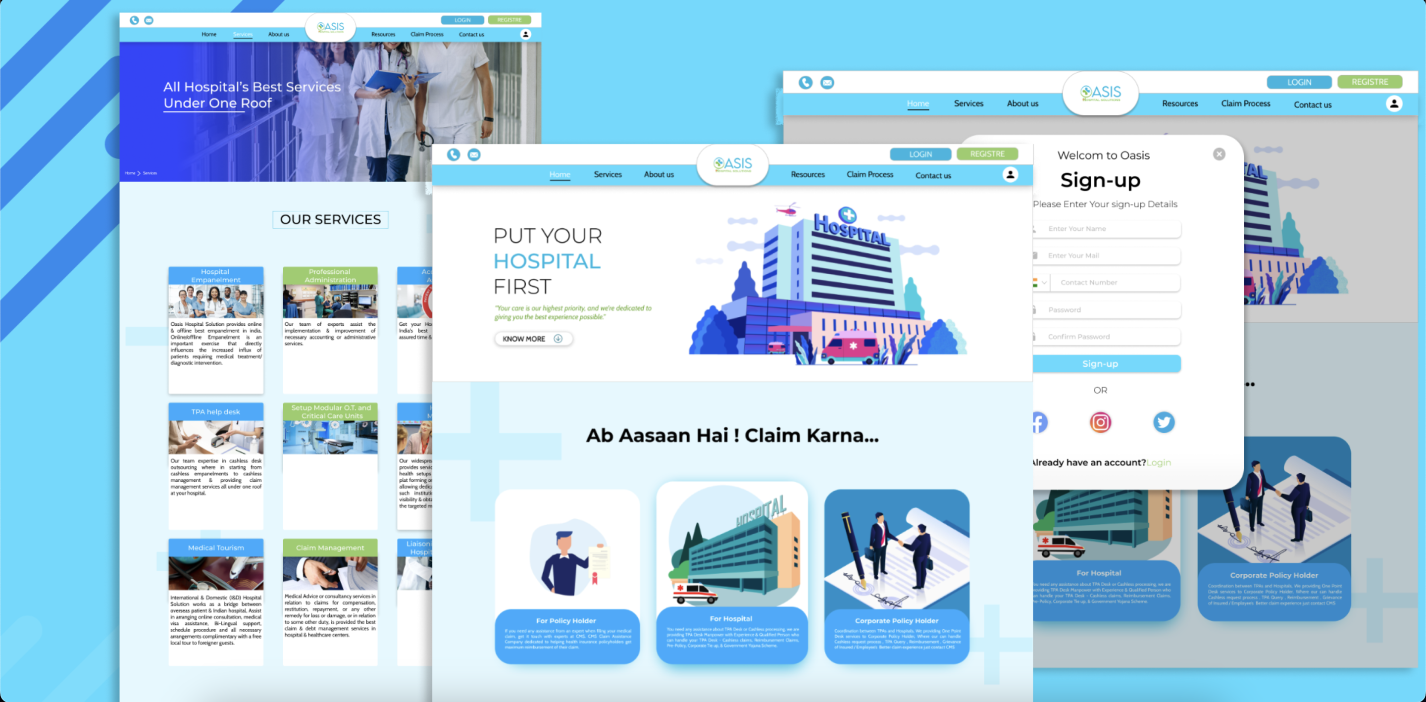 Oasis Hospital Project