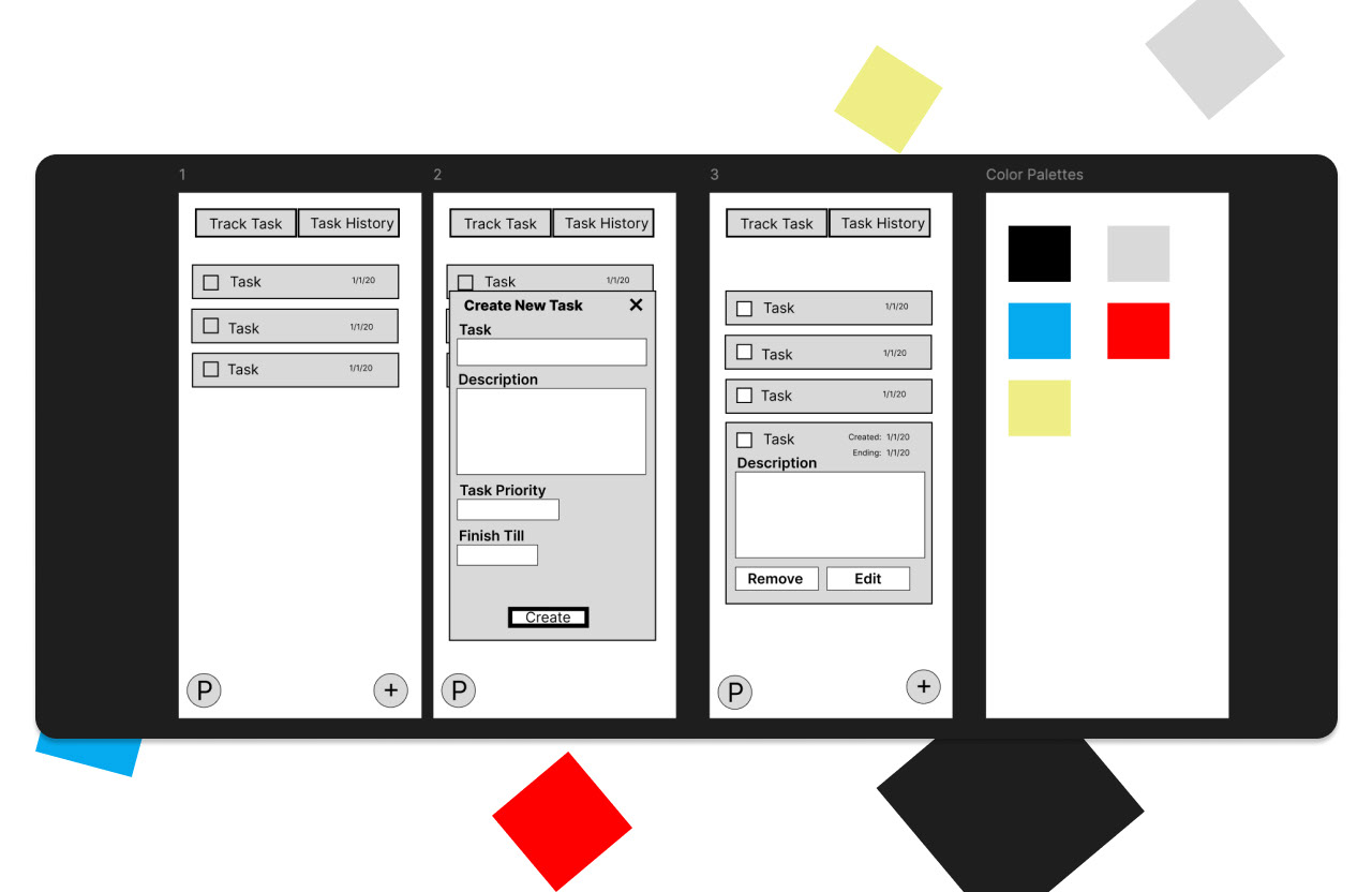 Mobile To-Do App UI/UX Concept screenshot 3